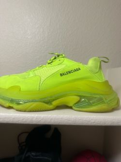 Balenciaga Triple S Lime Green size 11