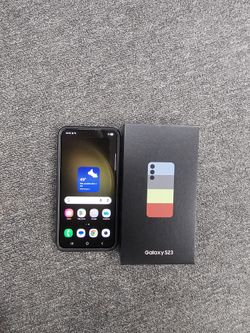Like New Samsung Galaxy S23 5G Unlocked 256GB Storage 8GB Ram 50MP Camera 12MP Selfie Latest Android 16 With Original Box 