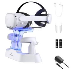 NexiGo Enhanced Charging Dock with LED Light for Oculus/Meta Quest 2