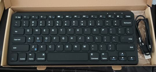 New compact wireless keyboard