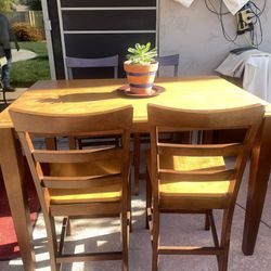 Wooden Table Set 