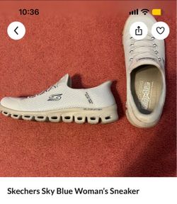 Skechers Sky Blue Woman's Sneaker