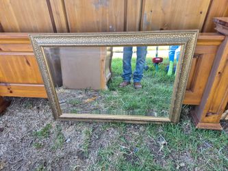 Gold Gilded Mirror