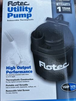 Flotec Utility Pump