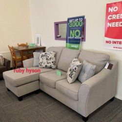 Mega March Sale! Abney Natural Small Sleeper Sofa Chaise | Bed Sofa @ Next Day Delivery 🚚