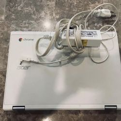 Acer Chromebook Laptop 11” CB3-132-C9M7 - White