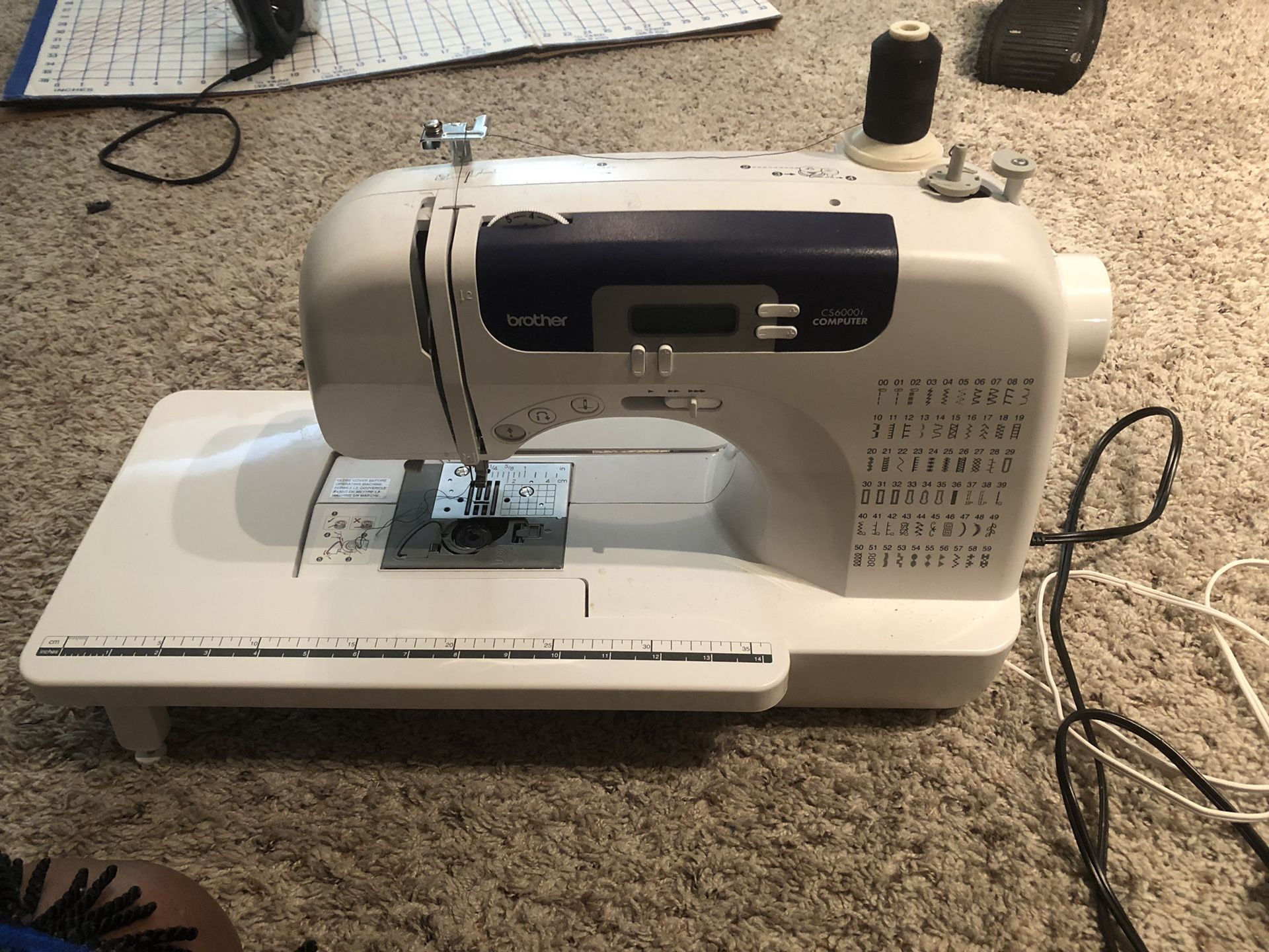 Brother CS6000i Sewing Machine for Sale in Dallas, TX OfferUp