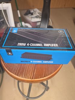 JL Audio 4 Channel Amp