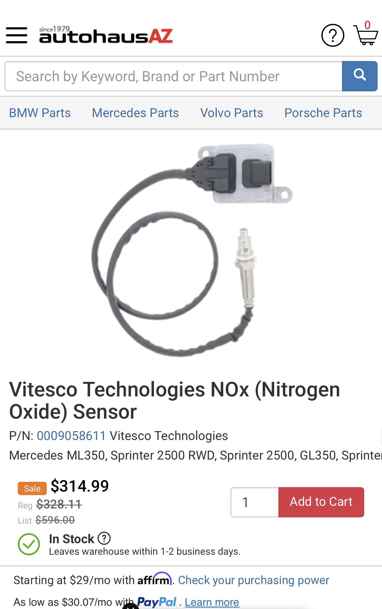 OEM MERCEDES BENZ PARTS READ DESCRIPTION