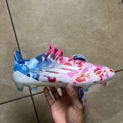 BAPE x adidas Adizero F50 Elite FG 'Pink' Soccer Cleats 