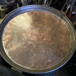 24” Copper Wall Hanger Tray