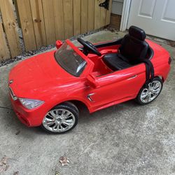 Kids Red BMW 4 Series Coupe