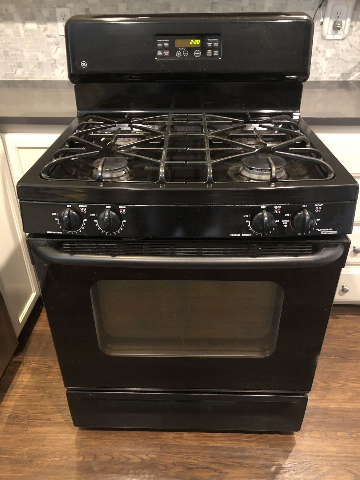 GE Profile Gas Range and Microwave