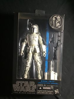 Star Wars Black Series 6" Prototype Armor Boba Fett Figure