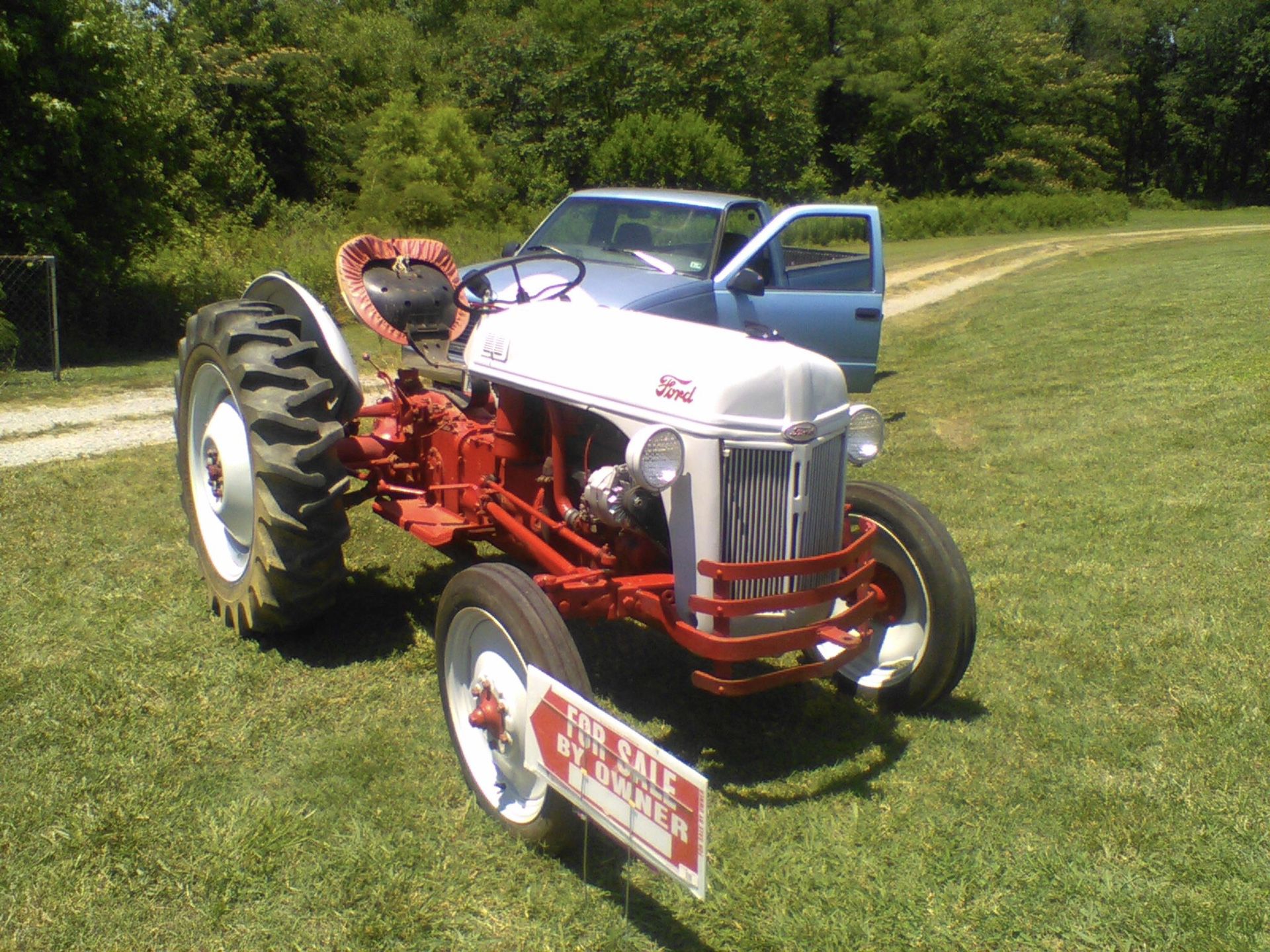 Ford 8N restored 1948 tractor new tires