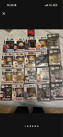 Star Wars Funko pops