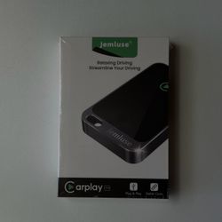New, sealed Jemluse Wireless CarPlay Adapter