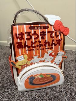 Loungefly Hello Kitty  Bento Box Backpack - NWT