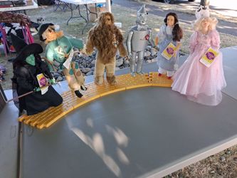 WIZARD OF OZ VINTAGE DOLL SET