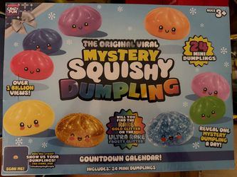 Crazy Fun Mystery Squishy Dumpling Countdown Calendar
