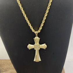 Cross Gold Pendant
