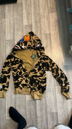 Camo Bape Shark Hoodie