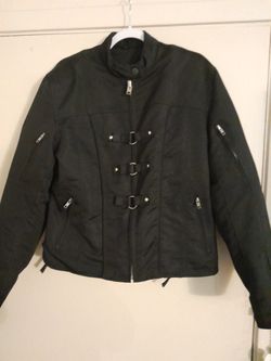 womans L motorcycle padded jacket