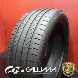 1 (One) Tire LikeNEW Continental ContiSportContact 5P 255/40ZR20 255/40/20 92678