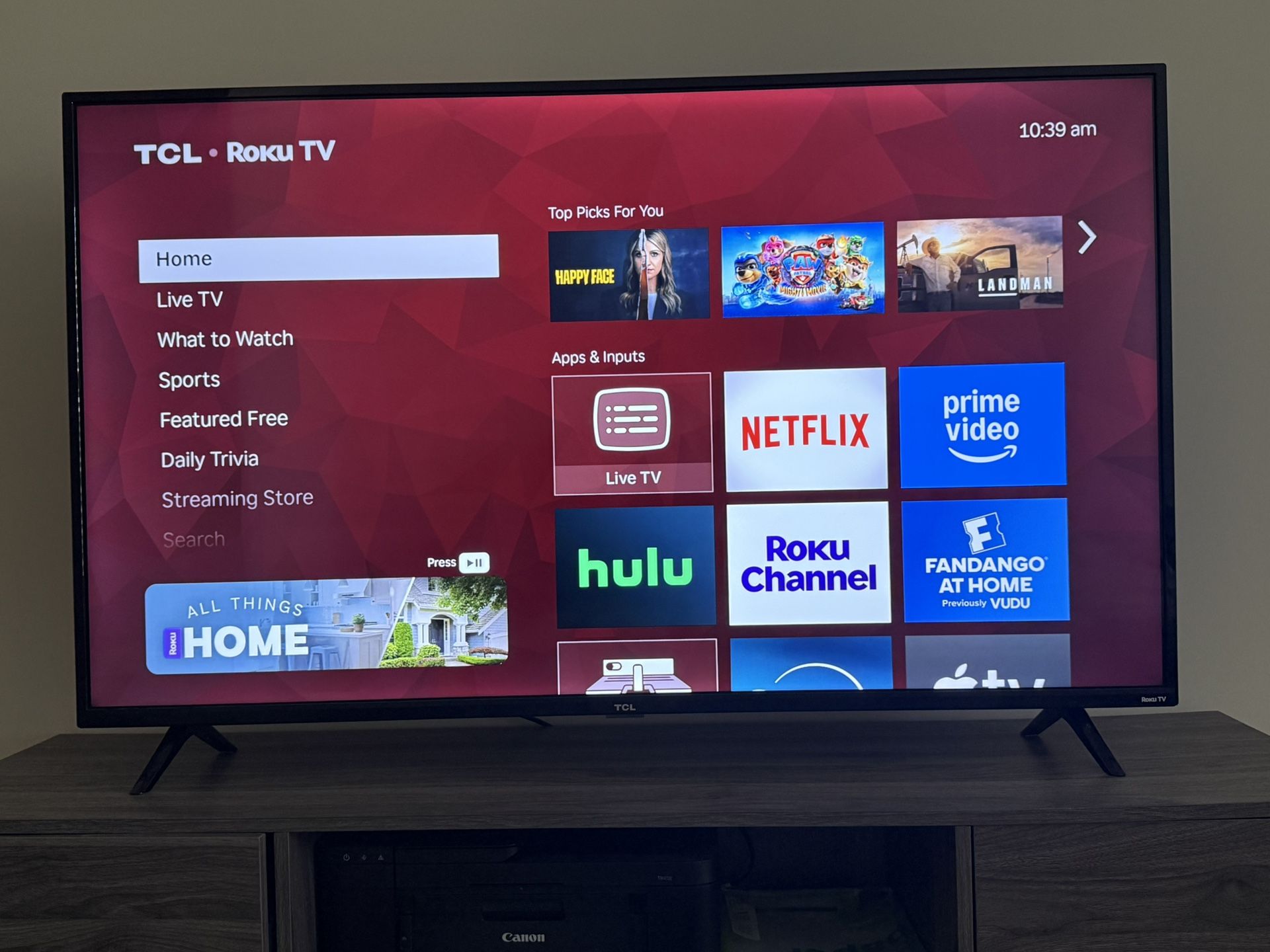 TCL Roku TV 50 Inches