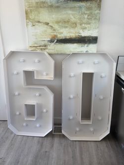 4ft Marquee Numbers 60