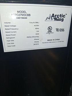 Deep freezer