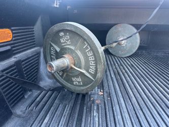 Two 35lbs on high quality bar.