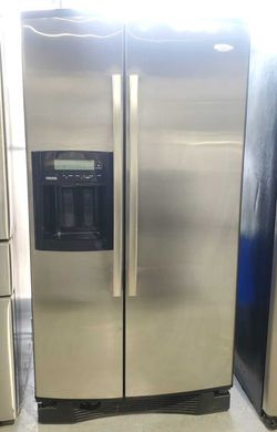 Whirlpool Side By Side Stainless Steel Refrigerator
