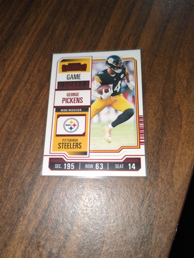GEORGE PICKINS FOOTBALL CARD NO.