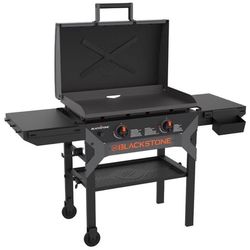 NEW IN BOX Blackstone 28" Griddle w/ Hood & Rail System