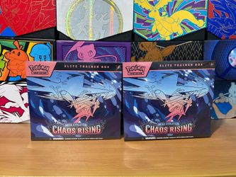 Pokémon Chaos Rising Elite Trainer Box ETB