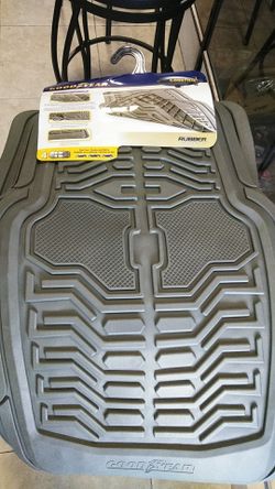 Brand New 4 Piece Goodyear Rubber Floor Mats