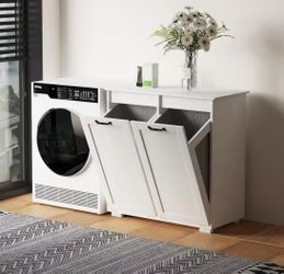 Flip out Double hamper For laundry