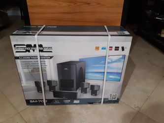 Salerno Media Labs 5.1 Home Theater System SM-702