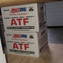 NEW 6 Cases of  AMS OIL Synthetic ATF 