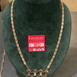 14k Tri-Color Necklace