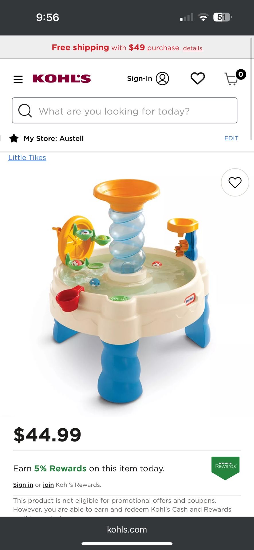 Brand New Spiralin Seas Waterpark For Kids