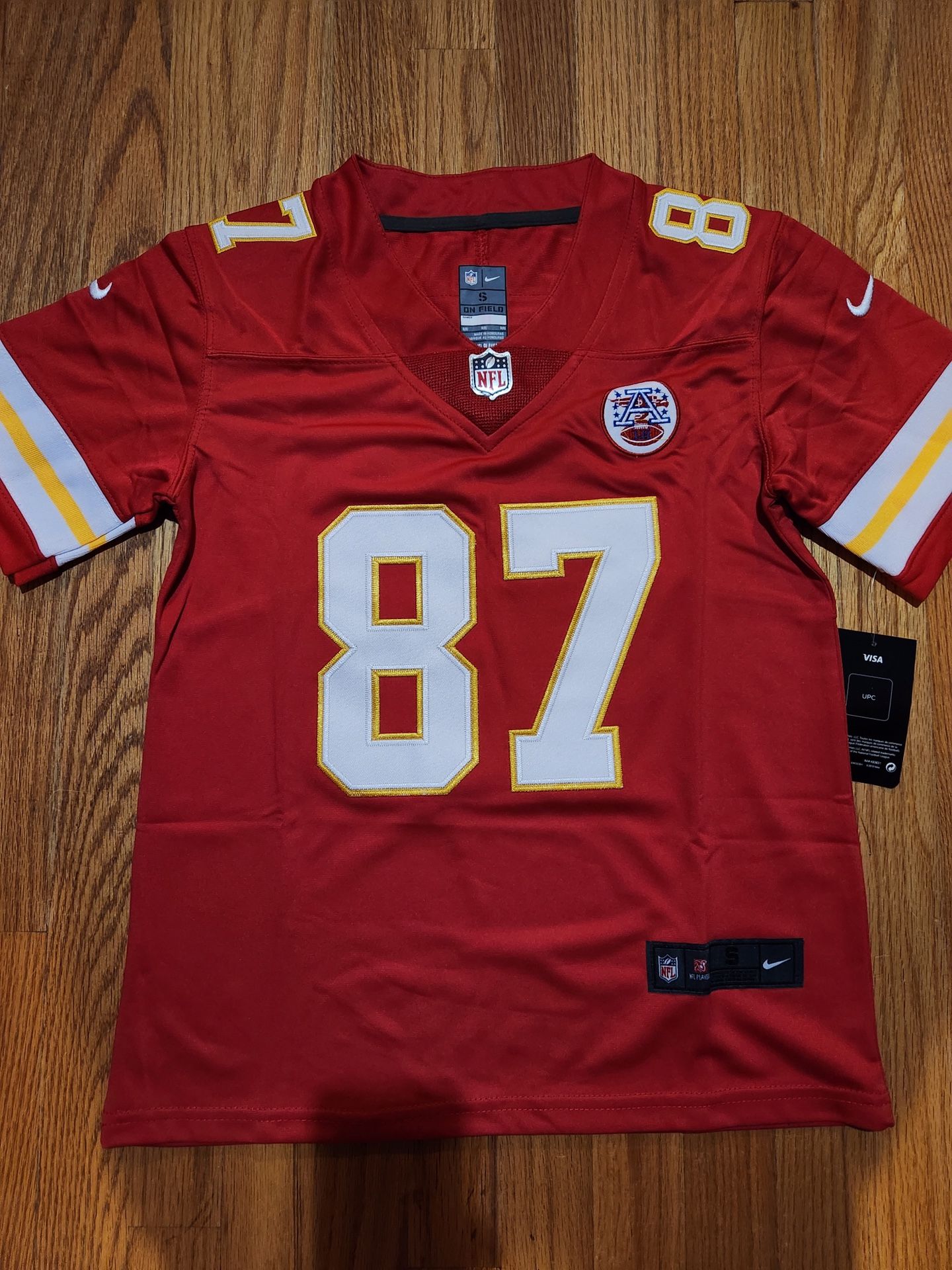 NFL Kansas City Chief Chiefs Football uniform No.87 Travis Kelce jersey embroidered sportswear