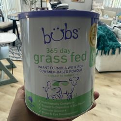 Bubs Grass Fed infant formula