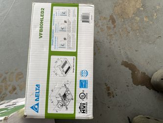 Ceiling  Exhaust Fan With LED Light And Humidity Sensor 