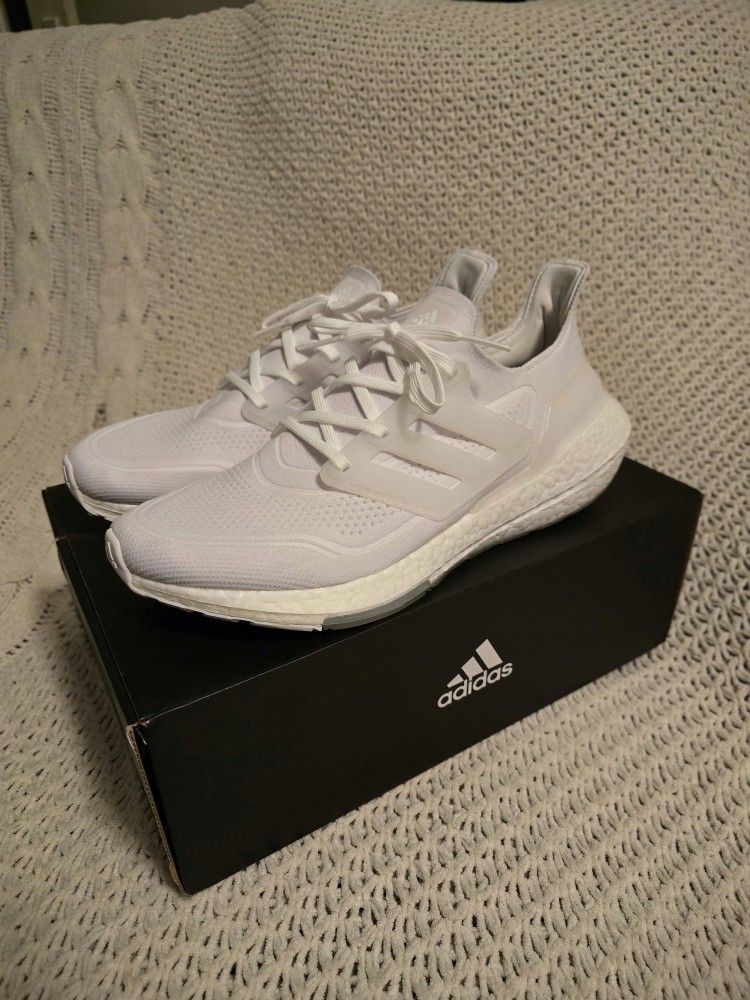 Adidas Ultraboost 21 White Size 11.5