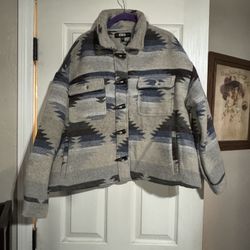 NEW LADIES AZTEC JACKET