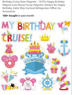 Disney Cruise Magnets