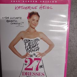 DVD 27 Dresses With Katherine Heigl