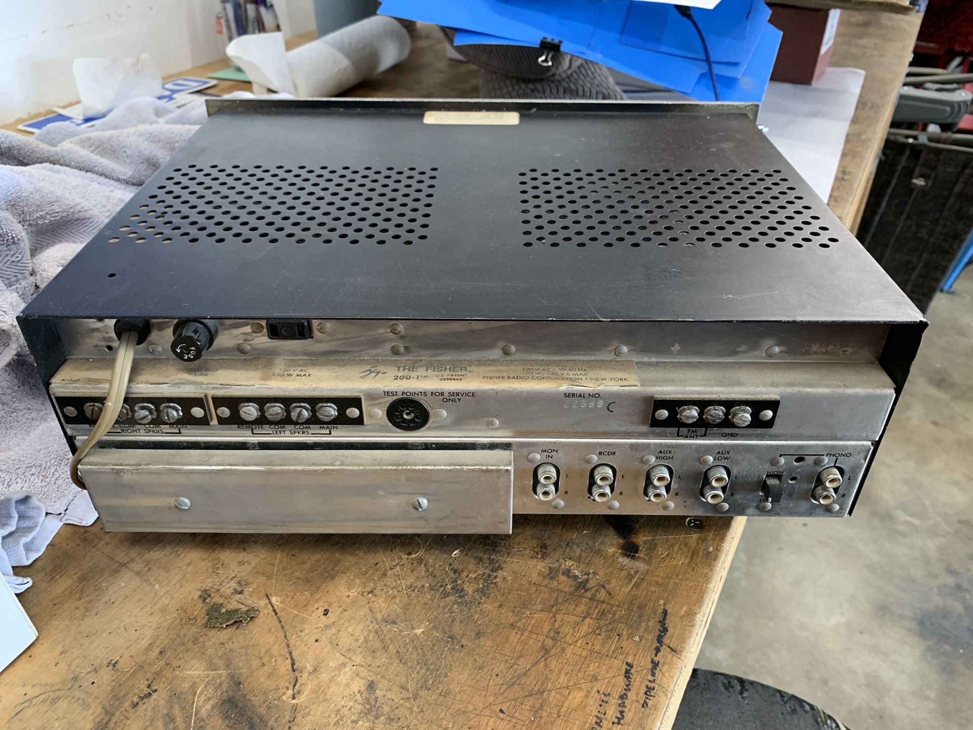 Fischer 200 Vintage Stereo Amp for Sale in Chino Hills, CA OfferUp